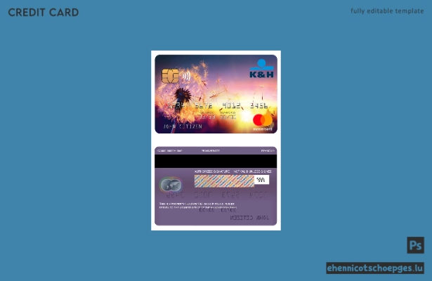Ungarn KandH Mastercard-Beispielvorschau